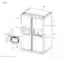 Fig. 06 - Drainage structure for refrigerator with integrated product