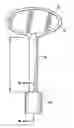 Fig. 01 - Universal gas valve key