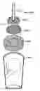 Fig. 01 - Coffee infusion press for stackable cups