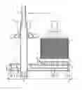 Fig. 01 - Horizontally positionable vertical wine press