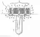 Fig. 01 - Comb and method for isolating at least one lock of hair