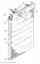 Fig. 01 - Limit stop for coverings for architectural openings
