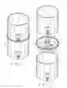 Fig. 02 - Beverage decanter adapter and lid