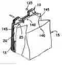 Fig. 01 - Square bottomed plastic bag stack and method of making same