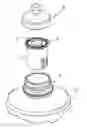Fig. 01 - Dosing cap for powders or liquids
