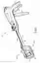 Fig. 05 - Closure plate lockout for a curved cutter stapler