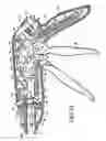 Fig. 12 - Knife retraction arm for a curved cutter stapler