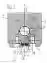 Fig. 02 - Device for spraying water jets with removable seal support