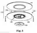 Fig. 06 - Tape reel assembly with wear resistant driven teeth