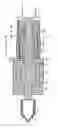Fig. 01 - Travel-transmitting element for an injection valve