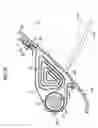 Fig. 35 - Knee protecting airbag device
