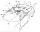 Fig. 01 - Wind deflector of open car