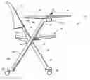 Fig. 01 - Chair with a writing tablet