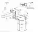 Fig. 12 - Computer mouse and keyboard support with chair attachment and lap system