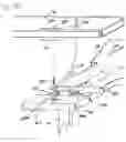 Fig. 24 - Computer mouse and keyboard support with chair attachment and lap system