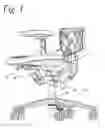 Fig. 02 - Chair with adjustable seat depth