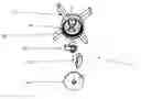 Fig. 01 - Coupling device between a rotor of permanent-magnet synchronous motor and a working part