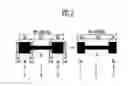 Fig. 03 - Microstrip band pass filter using end-coupled SIRs