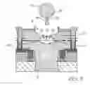Fig. 04 - Inkjet printhead having nozzle plate supported by encapsulated photoresist