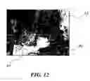 Fig. 14 - Liquid crystal display with the red, green, blue, and yellow sub-pixels surrounding the white sub-pixel