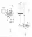 Fig. 09 - Projection display device with optical combiner between first lens group and separate second lens groups