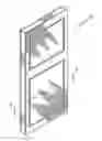 Fig. 01 - Compound formable decorative laminate door panel