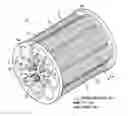 Fig. 01 - Channel member for providing fuel gas to separators forming a plurality of fuel gas fields on one surface