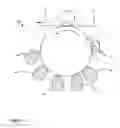 Fig. 02 - Method and apparatus for using a transfer assist layer in a tandem electrophotographic process utilizing adhesive toner transfer