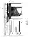 Fig. 13 - System and method for linking page content with a video media file and displaying the links