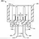 Fig. 01 - Surface mount header assembly having a planar alignment surface