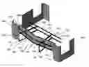 Fig. 01 - Angled patch panel assembly
