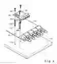 Fig. 04 - Multi-layered printed circuit board with a spacer post for preventing engagement between circuit paths of circuit layers