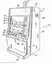 Fig. 01 - Gaming apparatus having door mounted display