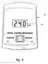Fig. 11 - Exercise device with single resilient elongate rod and weight selector controller