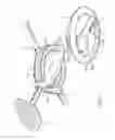 Fig. 03 - Abdominal exercising device with rotation body and counterweight