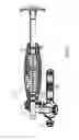 Fig. 10 - Abdominal exercising device with rotation body and counterweight