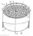 Fig. 01 - Process and apparatus for spatially inhomogeneously coating a honeycomb body and inhomogeneously coated honeycomb body