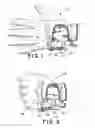 Fig. 02 - Combination of an improved golf glove with a golf tee