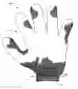 Fig. 01 - Protective glove with improved coiled wrist strap
