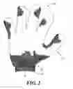 Fig. 03 - Protective glove with improved coiled wrist strap