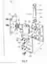 Fig. 08 - Adjustable automatic positioning hinge for glass doors