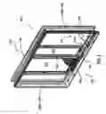 Fig. 02 - Frame assembly for windows or doors with removable sash