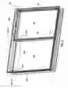 Fig. 07 - Frame assembly for windows or doors with removable sash