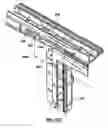 Fig. 35 - Frame assembly for windows or doors with removable sash
