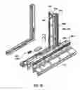 Fig. 41 - Frame assembly for windows or doors with removable sash
