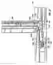Fig. 43 - Frame assembly for windows or doors with removable sash