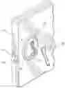 Fig. 01 - Deadbolt lock with electronic touch-key