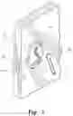 Fig. 02 - Deadbolt lock with electronic touch-key