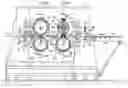 Fig. 01 - Machine for processing sheets with cutouts of folds transverse to their forward moving direction