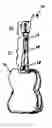 Fig. 01 - Neck sock cover for a stringed instrument